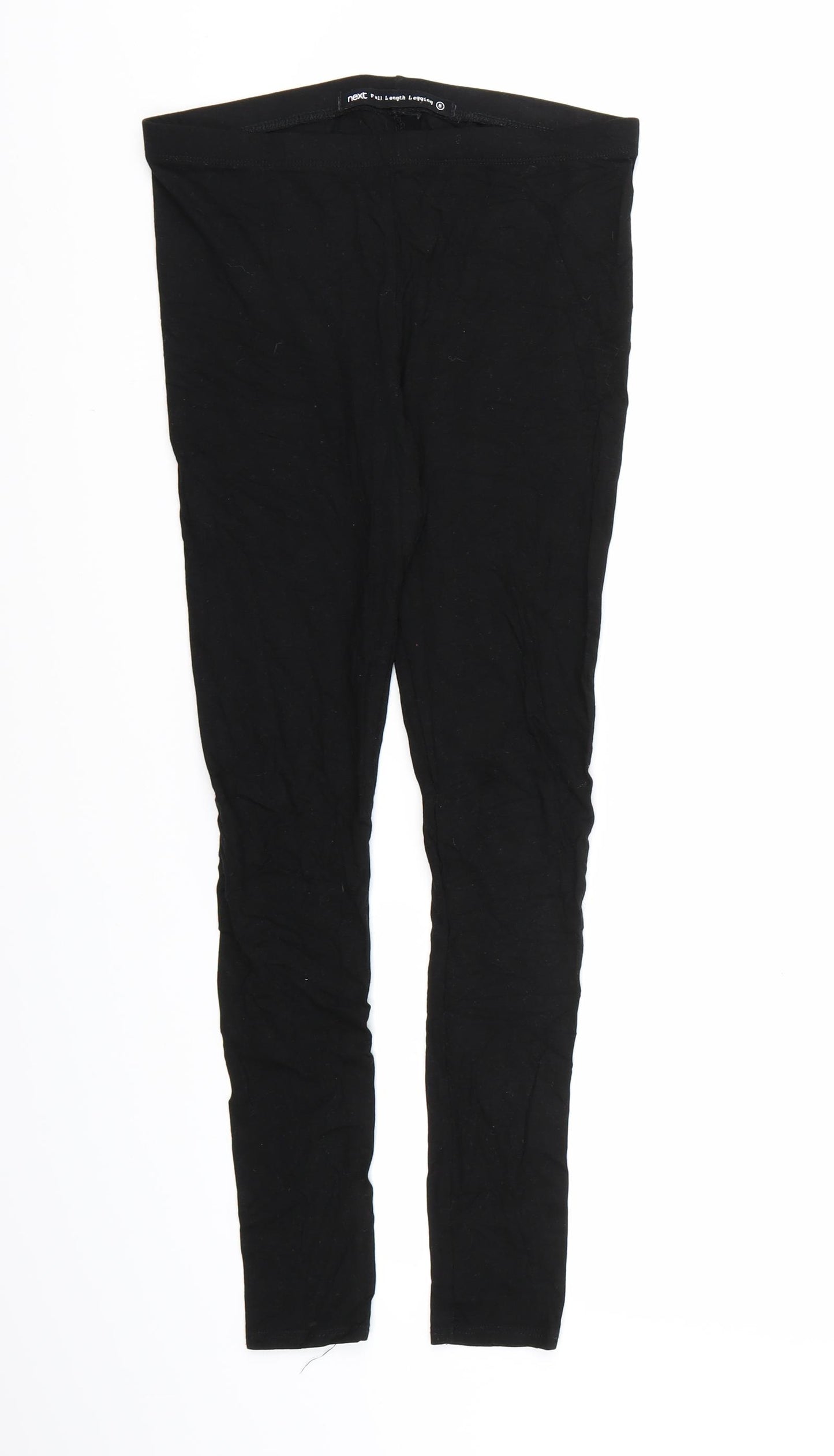 NEXT Womens Black   Pedal Pusher Leggings Size 8 L26 in