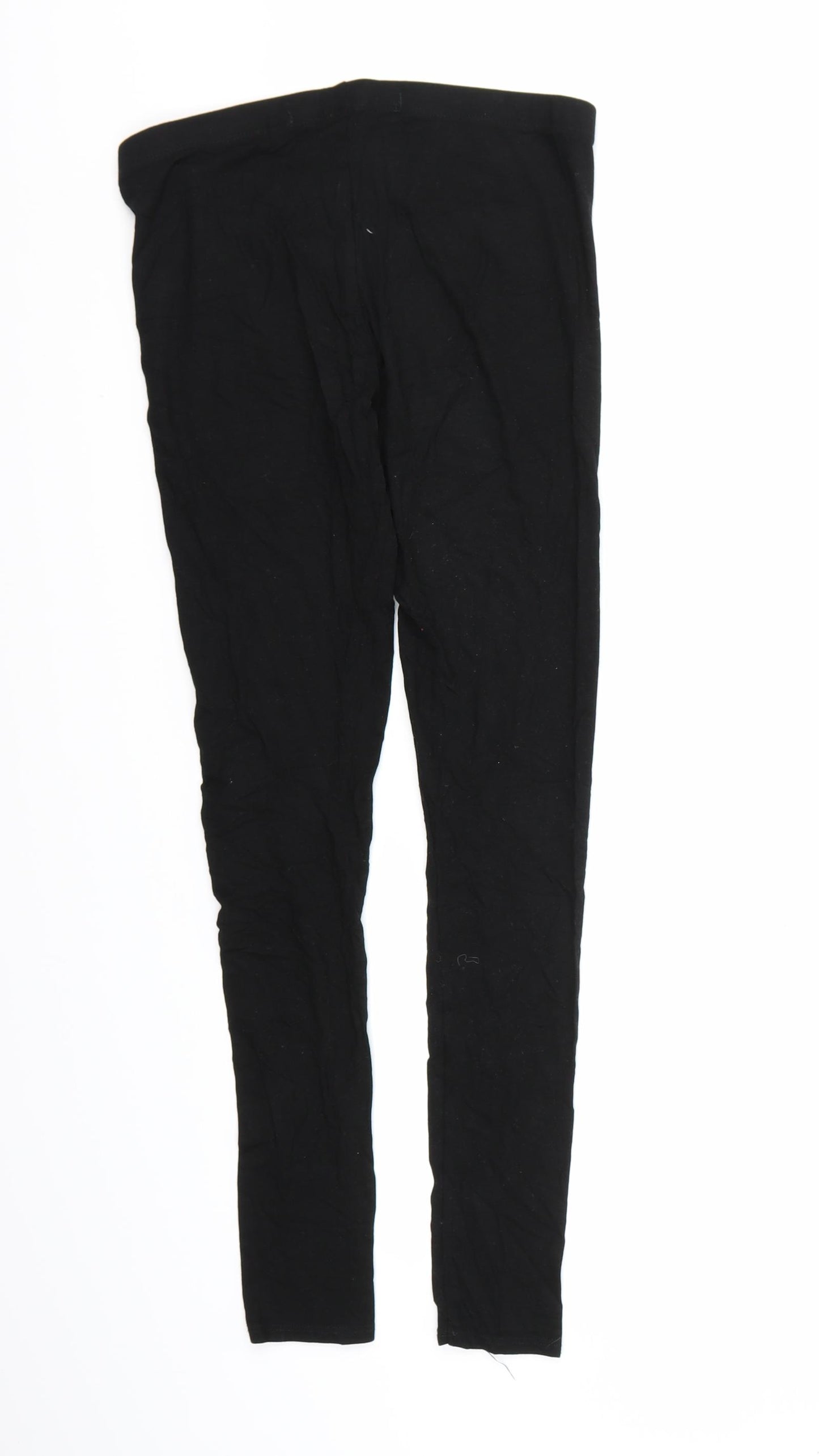NEXT Womens Black   Pedal Pusher Leggings Size 8 L26 in