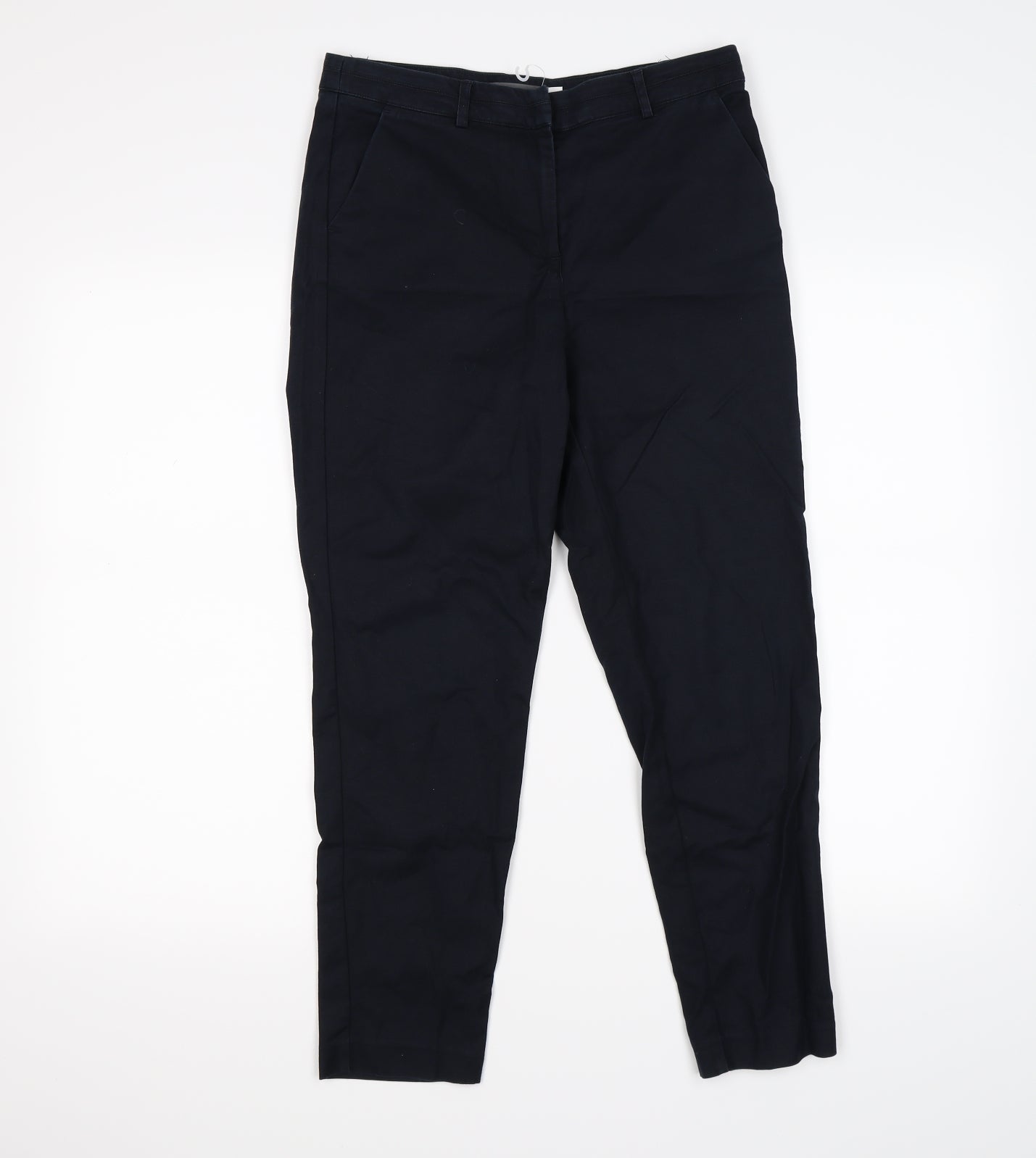 Mint Velvet Womens Blue   Capri Trousers Size 8 L25 in