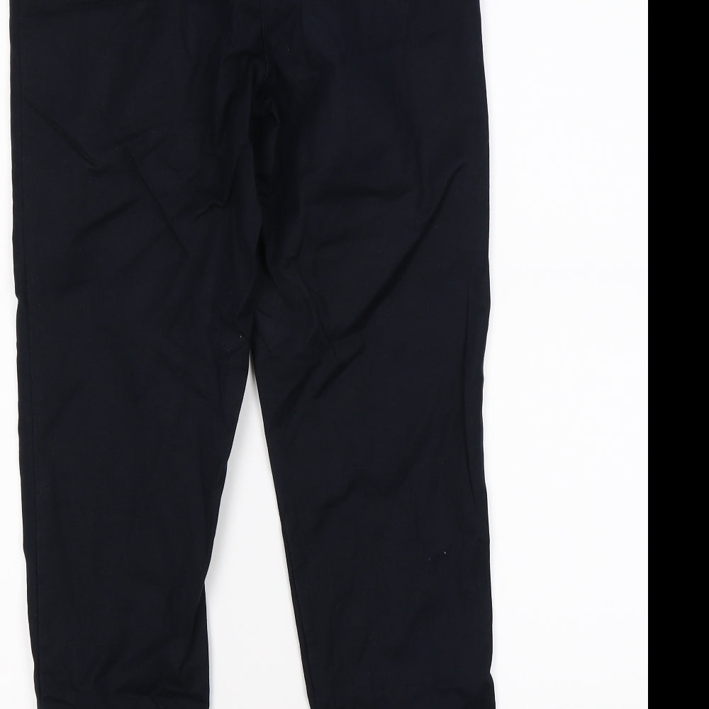 Mint Velvet Womens Blue   Capri Trousers Size 8 L25 in