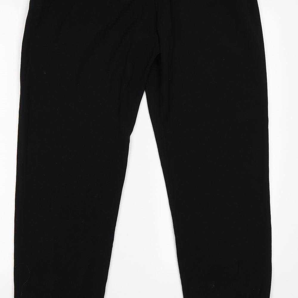 French Connection Womens Black   Jogger Trousers Size 12 L28 in