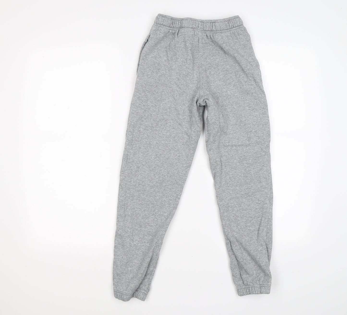 Nike Boys Grey  Jersey Jogger Trousers Size 10-11 Years