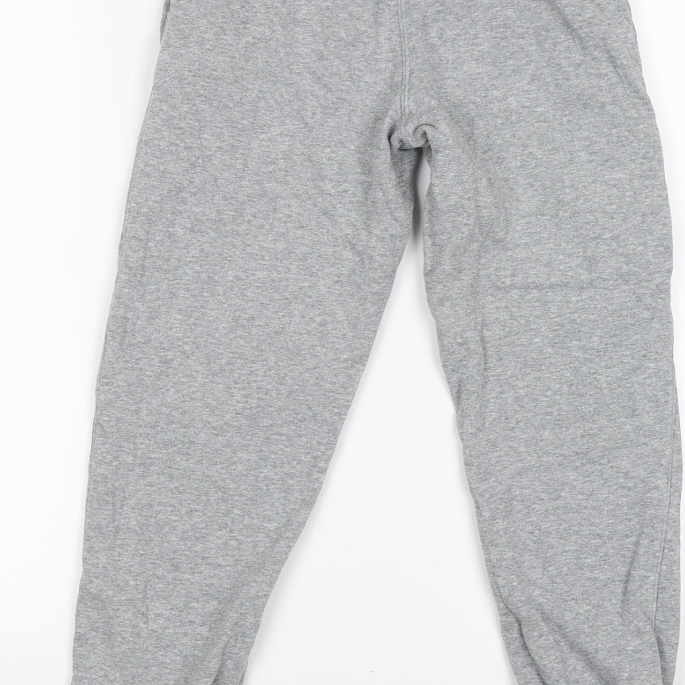 Nike Boys Grey  Jersey Jogger Trousers Size 10-11 Years