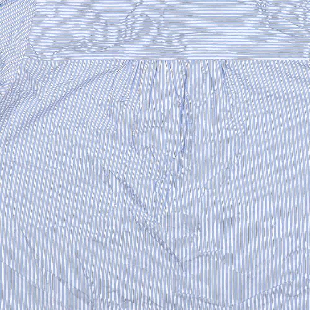 COS Womens Blue Striped  Shirt Dress  Size 8  - oversized