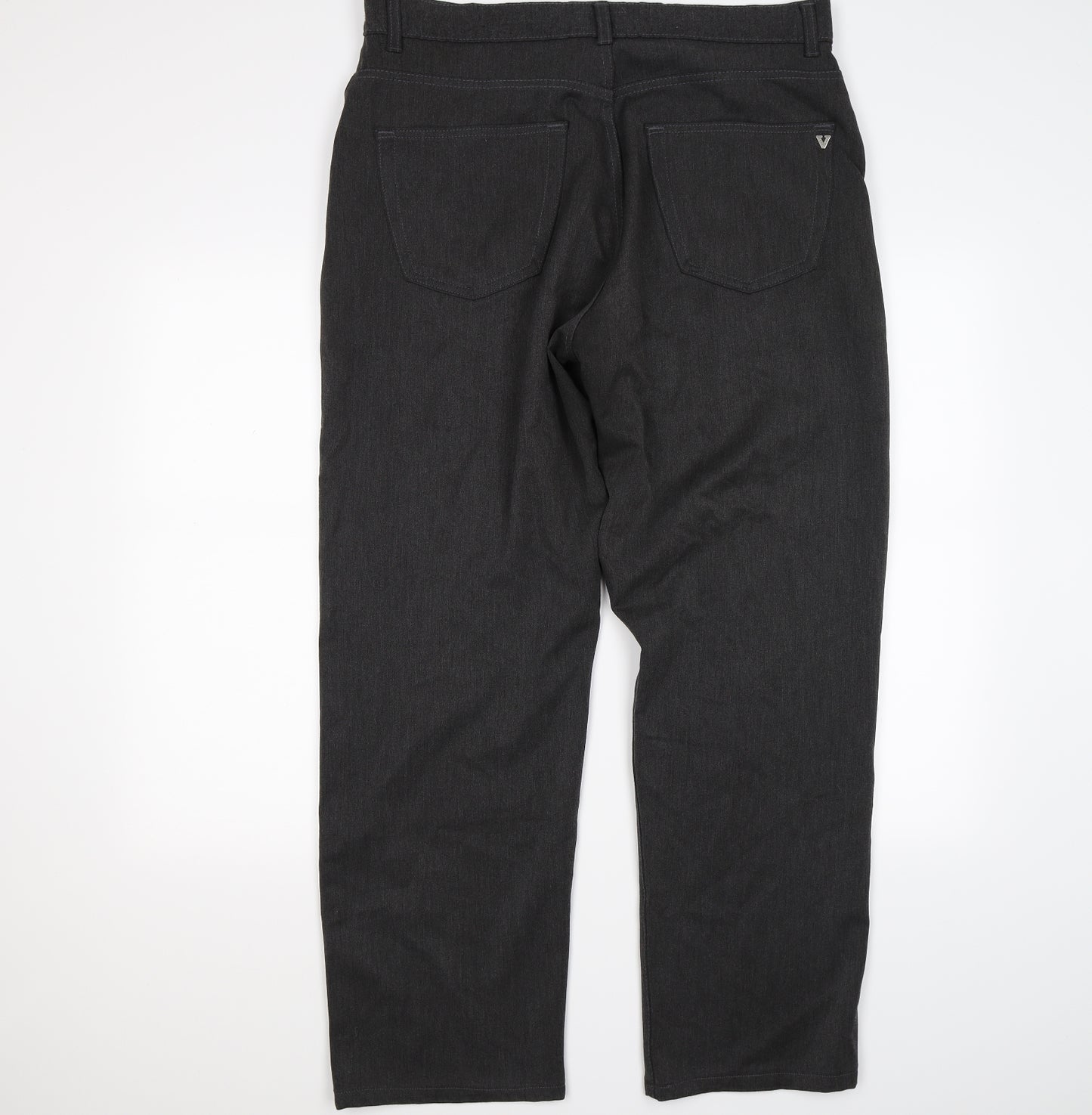 Voi Jeans Mens Grey   Trousers  Size 36 L29 in