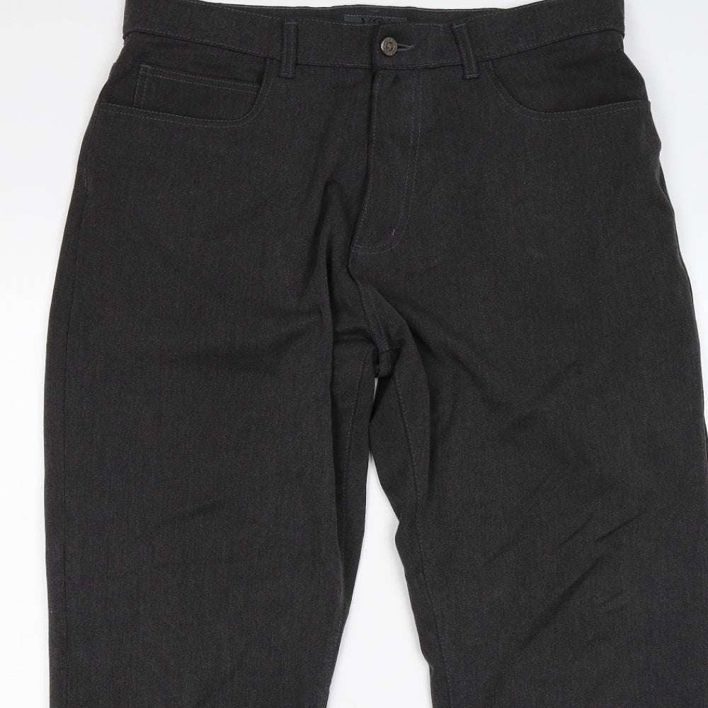 Voi Jeans Mens Grey   Trousers  Size 36 L29 in
