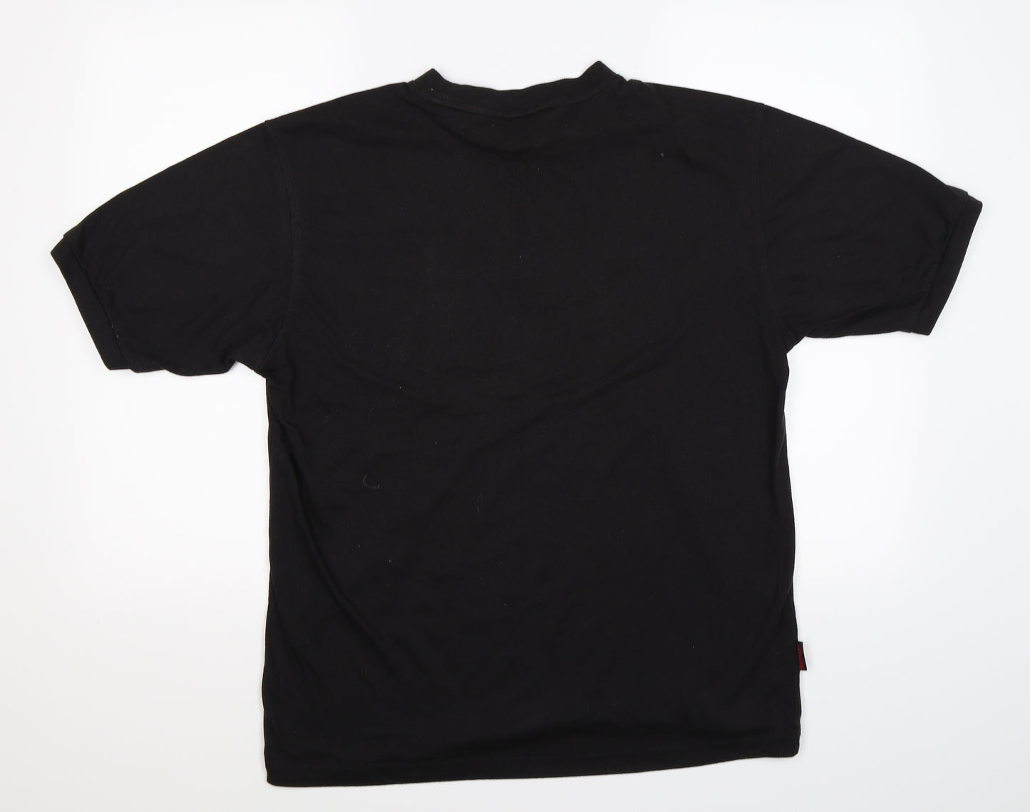 Slazenger Mens Black  Jersey  T-Shirt Size M