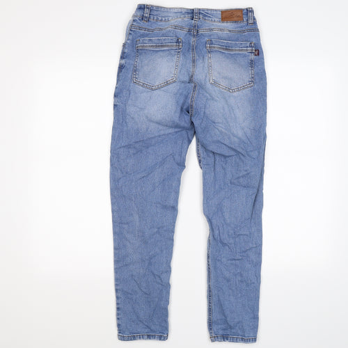 for me too Womens Blue  Denim Skinny Jeans Size 10 L25 in