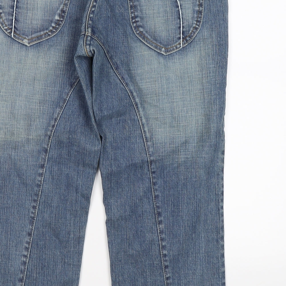i jeans Womens Blue  Denim Cropped Jeans Size 16 L20 in