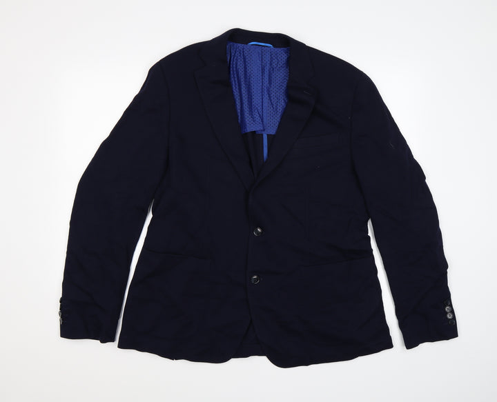 sports suit Mens Blue Jacket Blazer Size 40