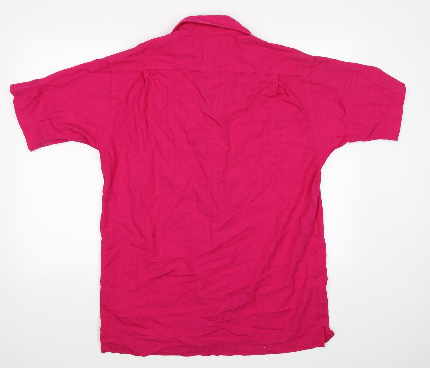 GANT Mens Pink Check   Button-Up Size M  - summer shirt
