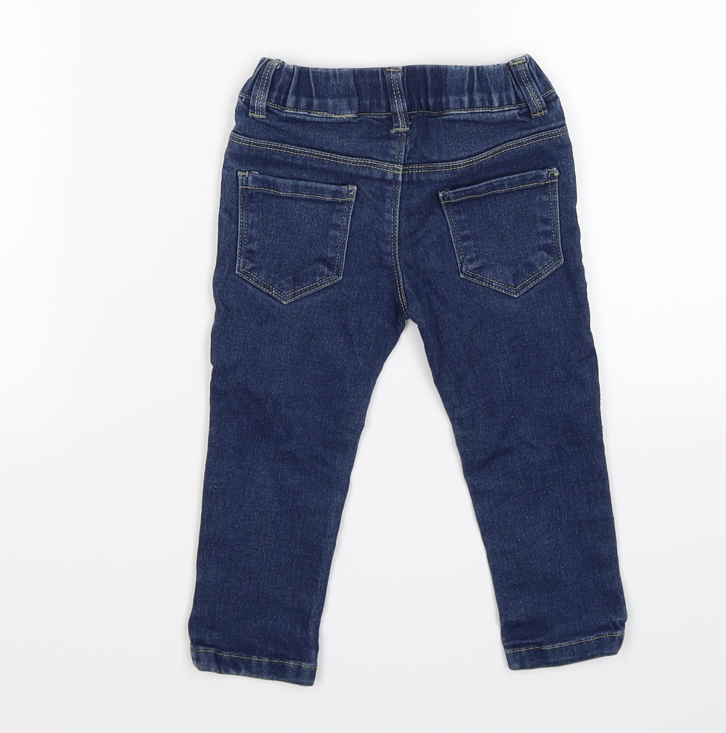 denim co Girls Blue  Denim Capri Jeans Size 18-24 Months