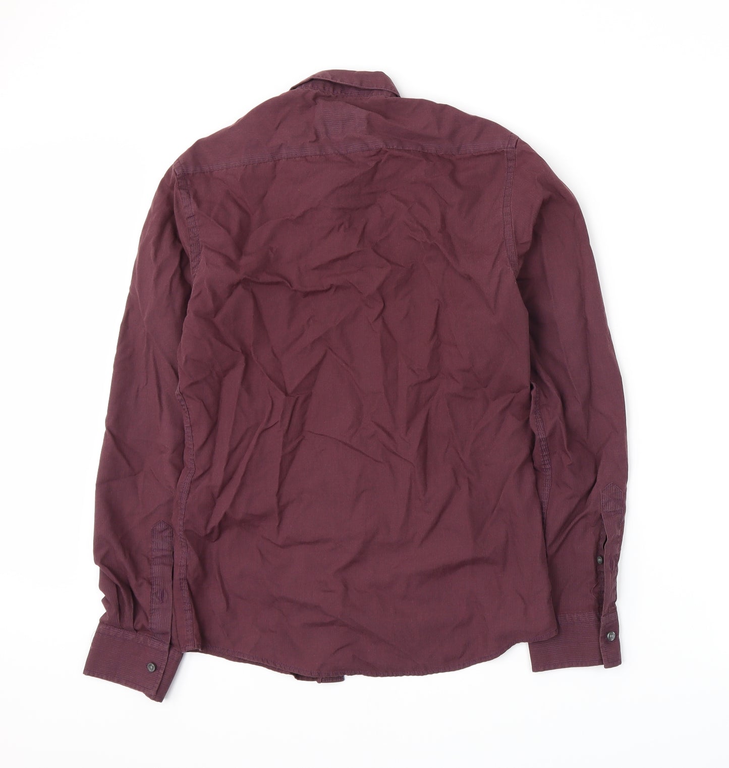 River Island Mens Purple    Button-Up Size S