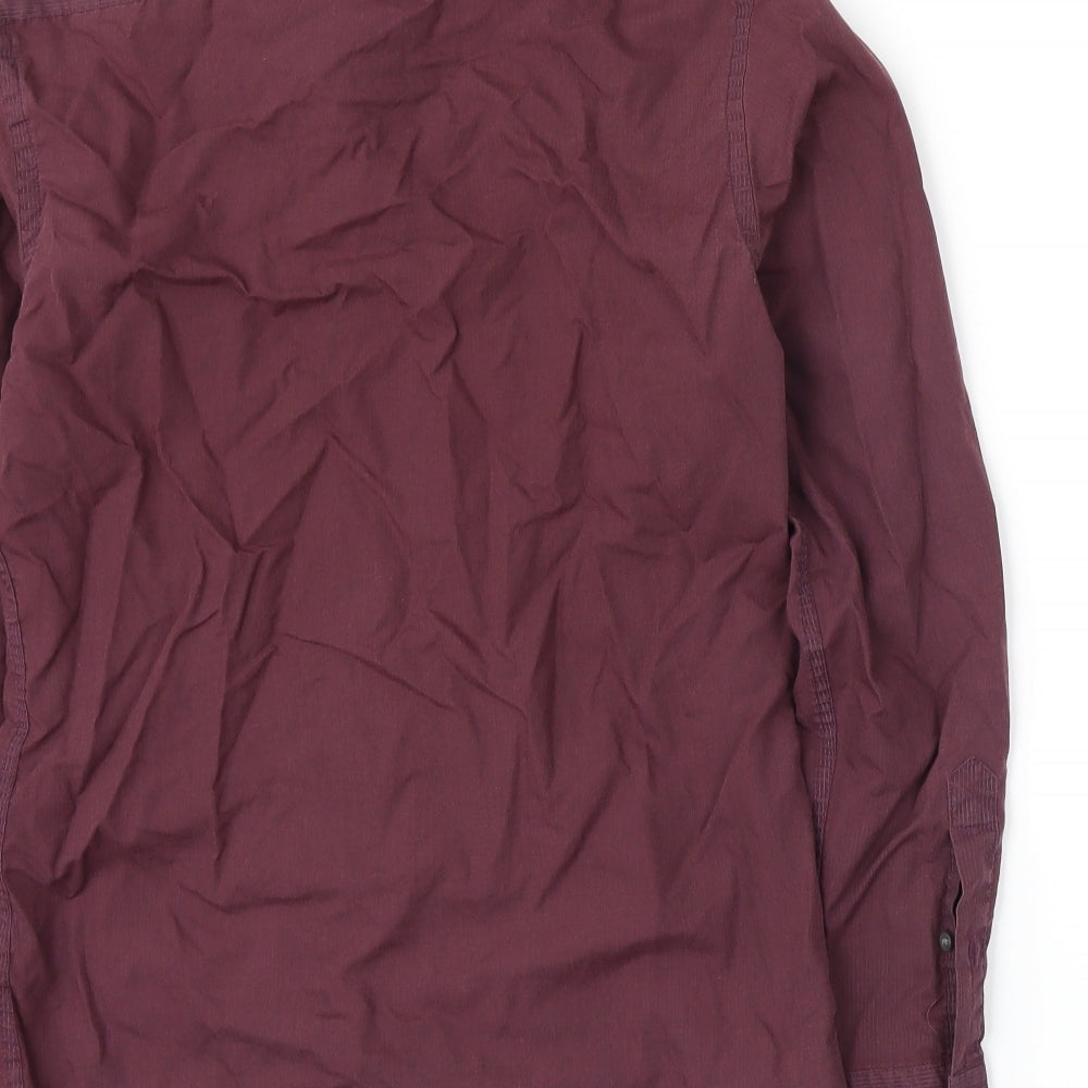 River Island Mens Purple    Button-Up Size S