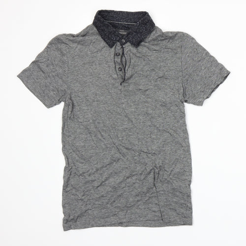 NEXT Mens Grey    Polo Size XS