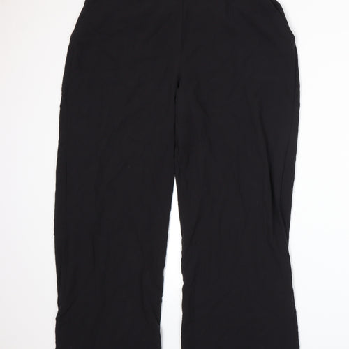 Papaya Womens Black   Trousers  Size 18 L28 in