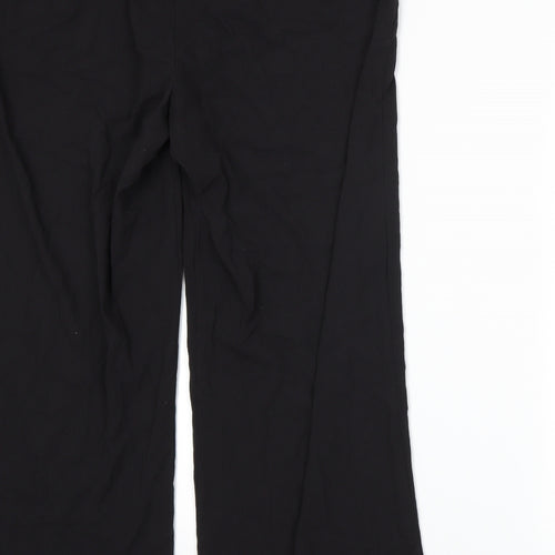Papaya Womens Black   Trousers  Size 18 L28 in