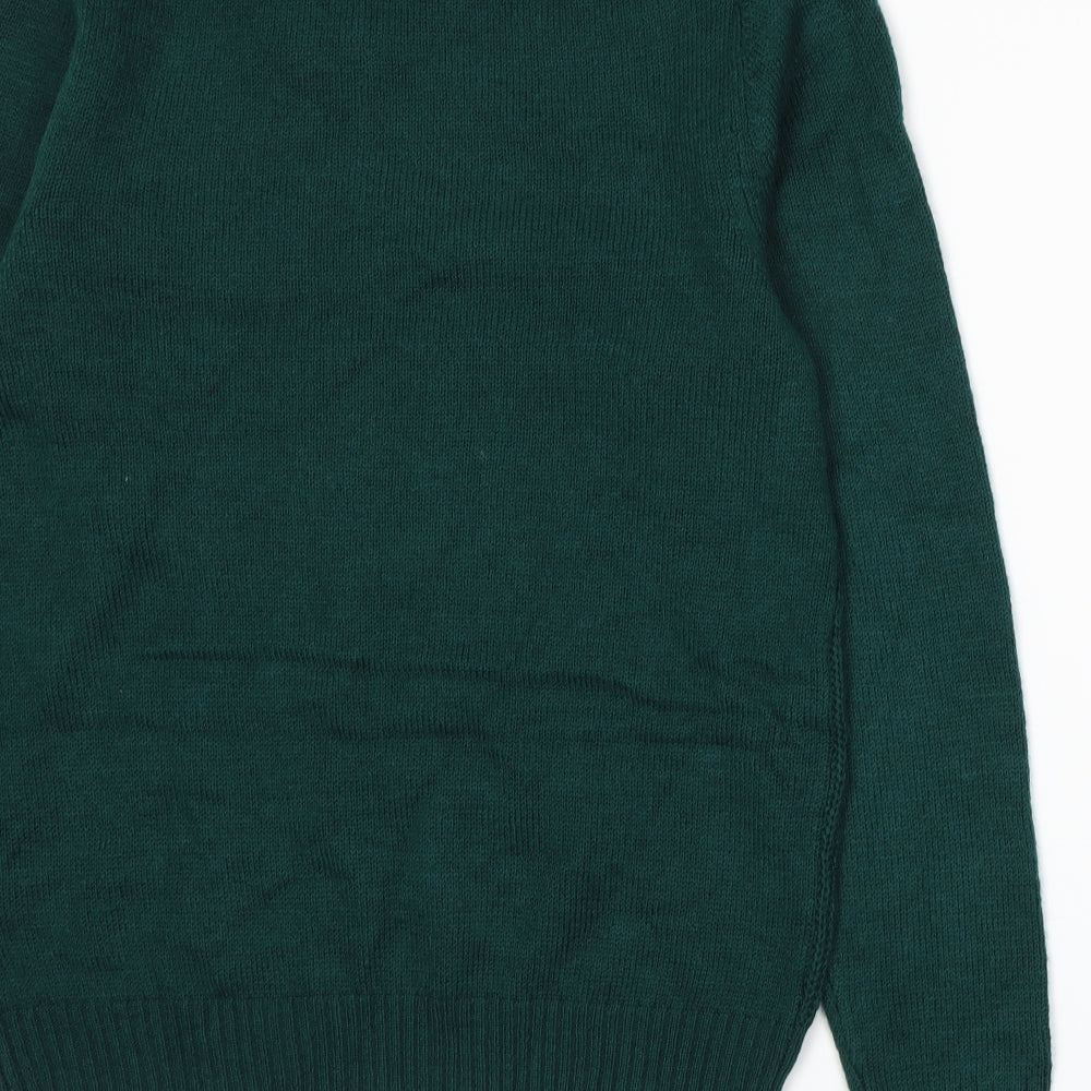 Marks and Spencer Mens Green  Knit Pullover Jumper Size M
