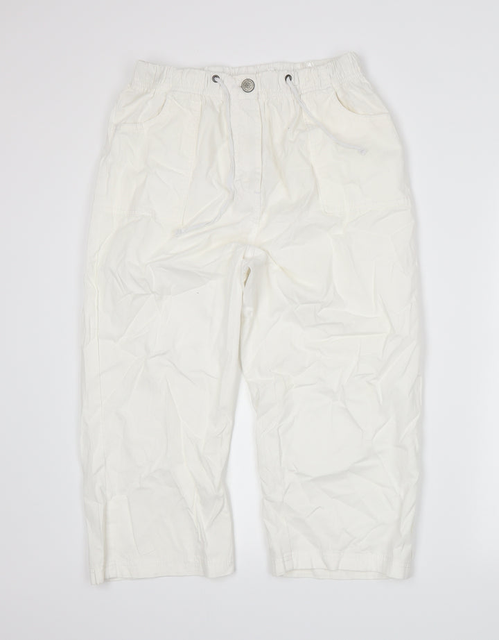 Anthology Womens White Trousers Size 14