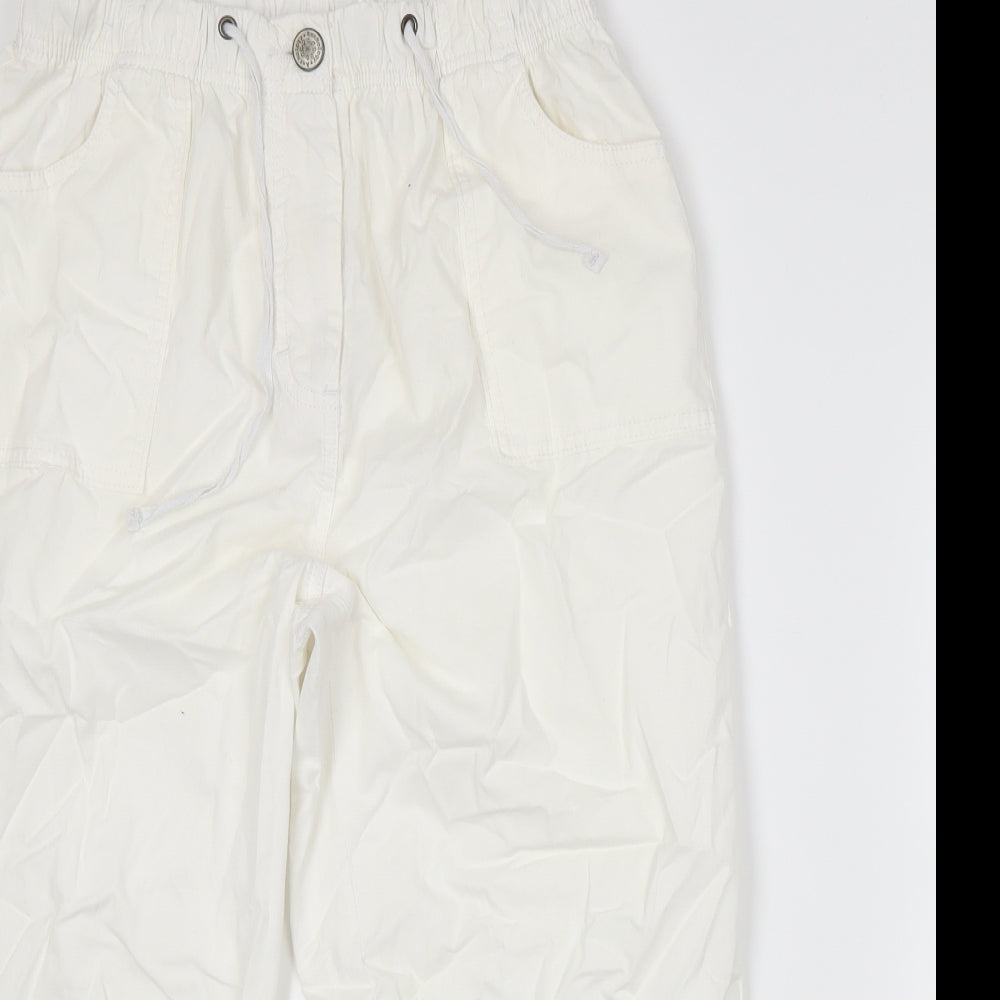 Anthology Womens White   Trousers  Size 14