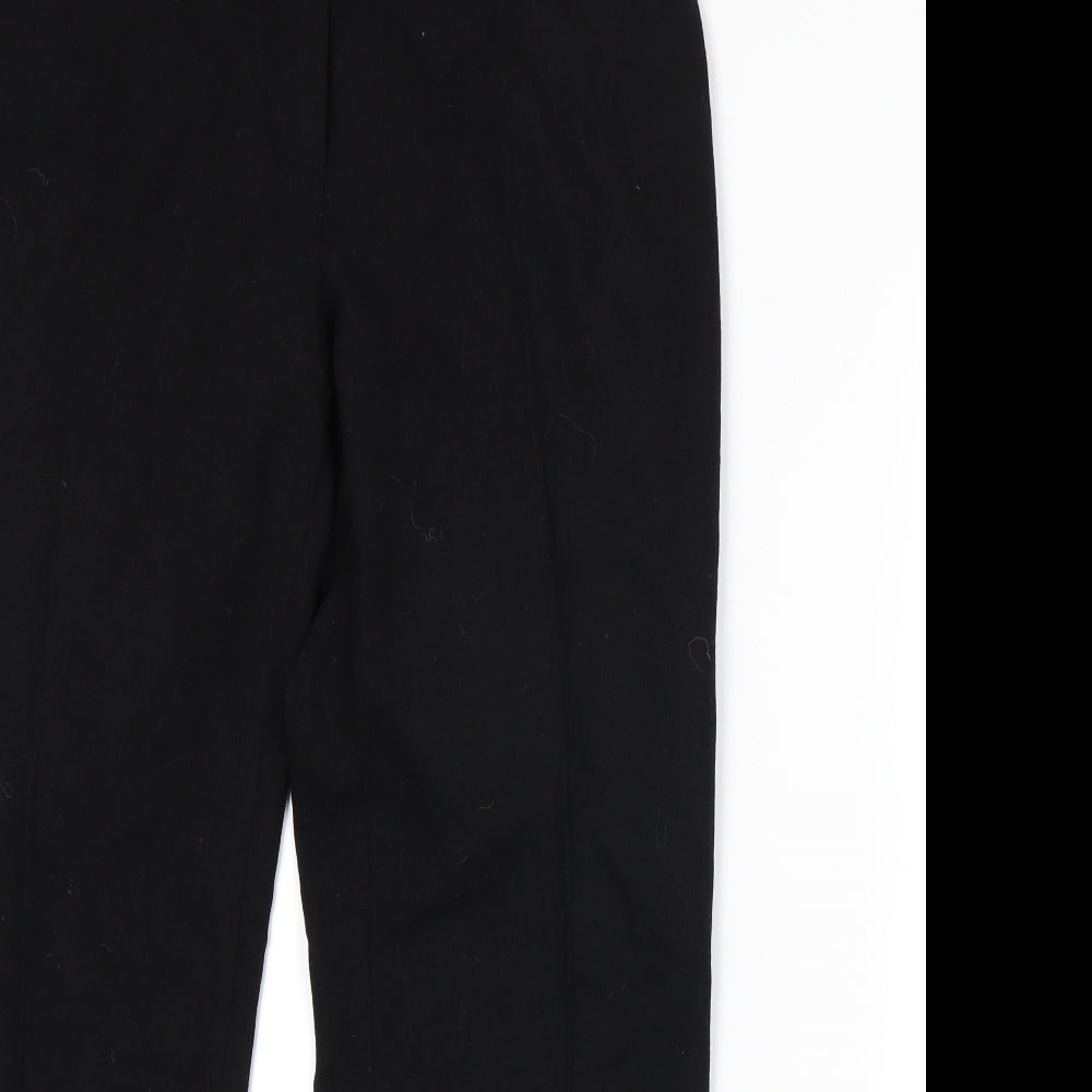 EAST Womens Black   Trousers  Size 14 L27 in
