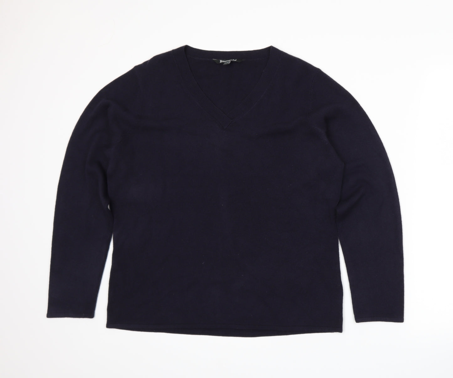 Bonmarché Womens Blue  Knit Pullover Jumper Size XL