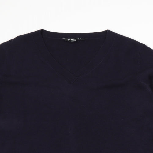 Bonmarché Womens Blue  Knit Pullover Jumper Size XL
