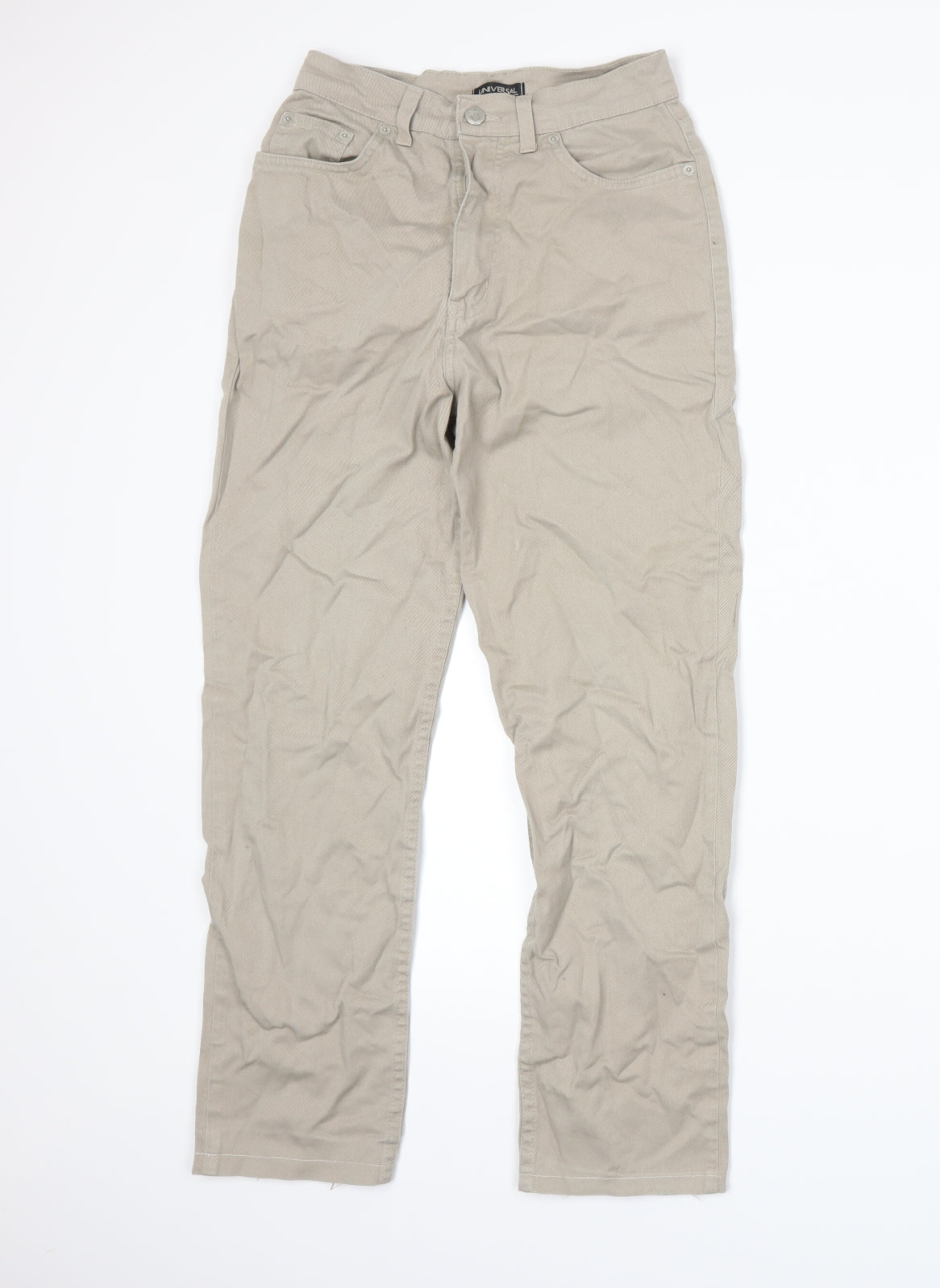 Universal Womens Beige   Chino Trousers Size 10 L26 in