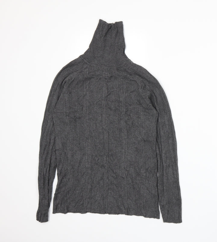 F&F Womens Grey Pullover Jumper Size 14