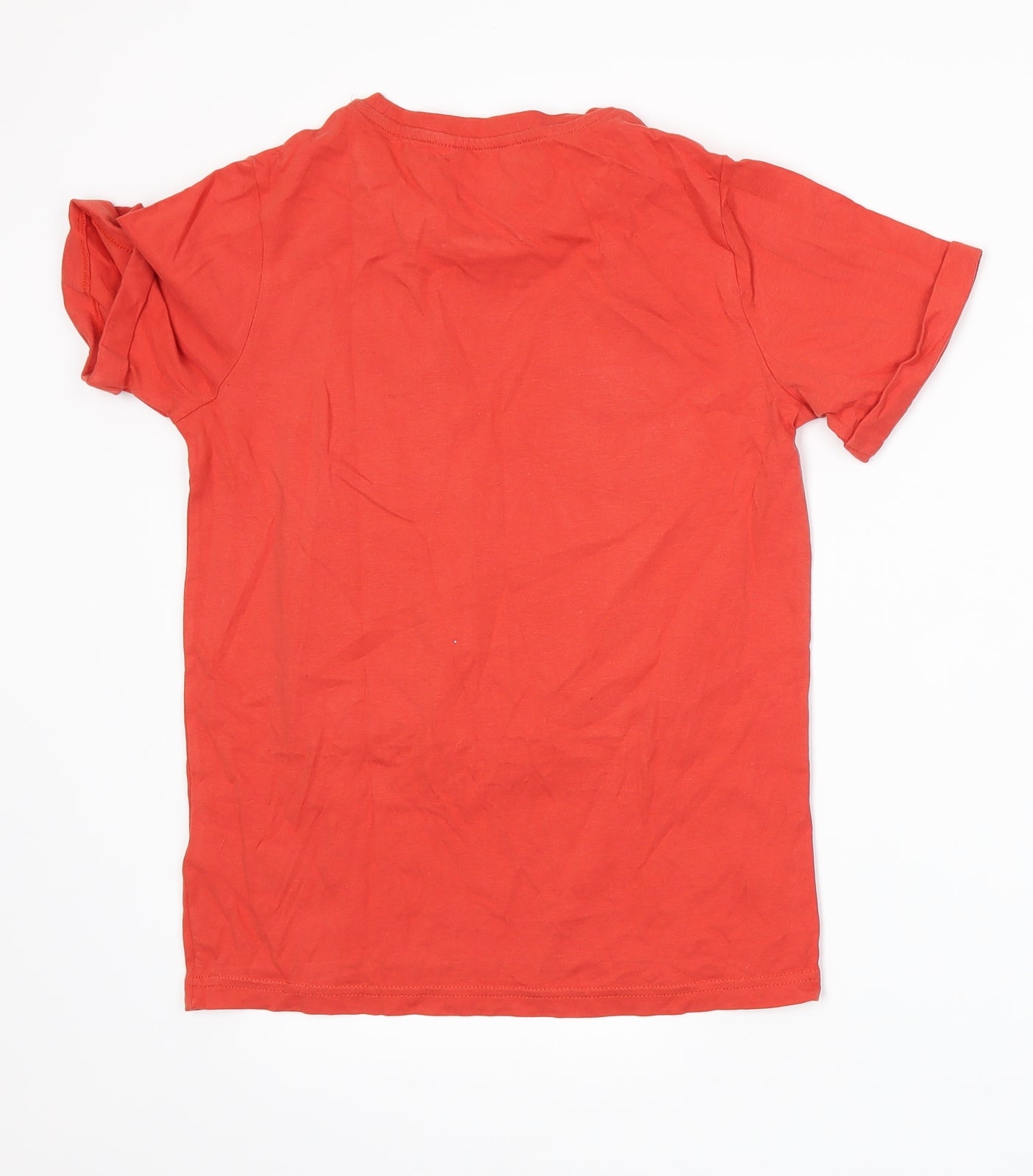 Marks and Spencer Boys Orange  Jersey Basic T-Shirt Size 10-11 Years
