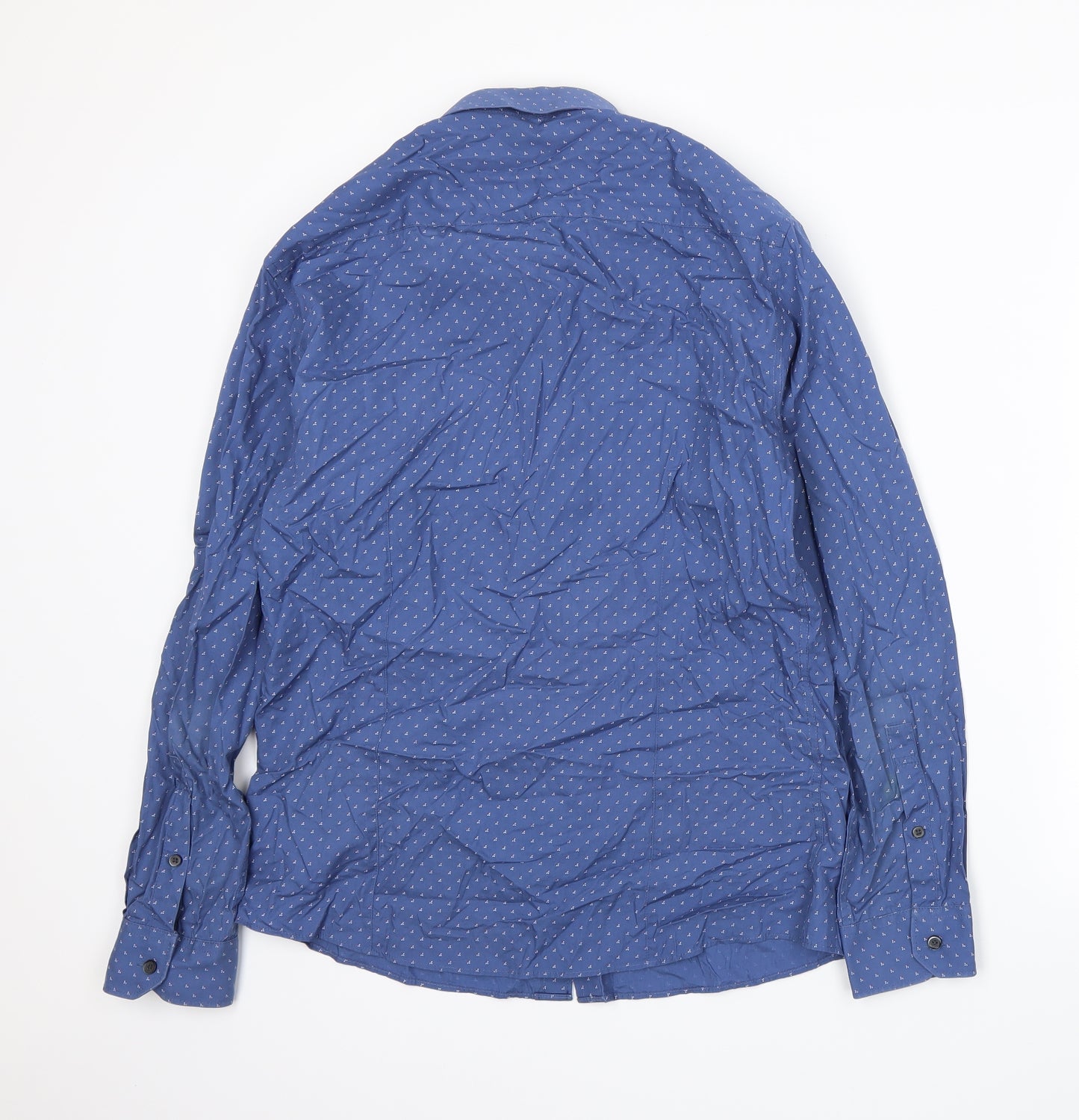 G2000 Mens Blue    Dress Shirt Size 15.5