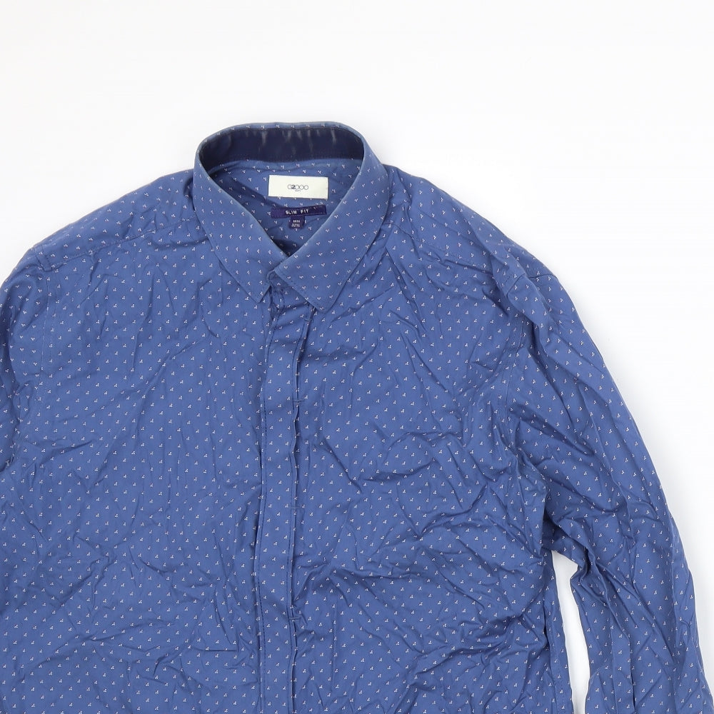 G2000 Mens Blue    Dress Shirt Size 15.5