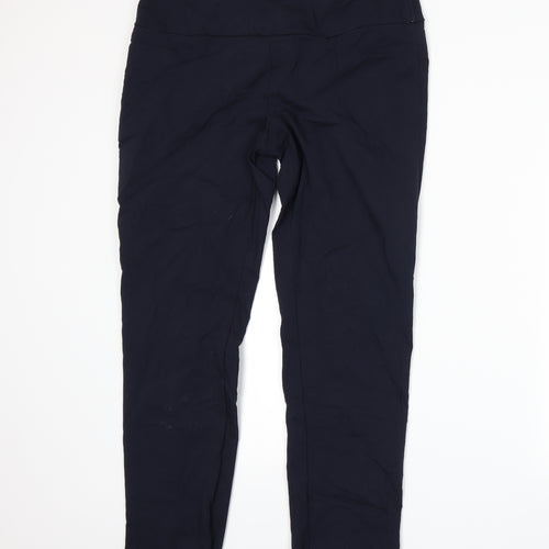 Cleo Womens Blue   Trousers  Size M L27 in