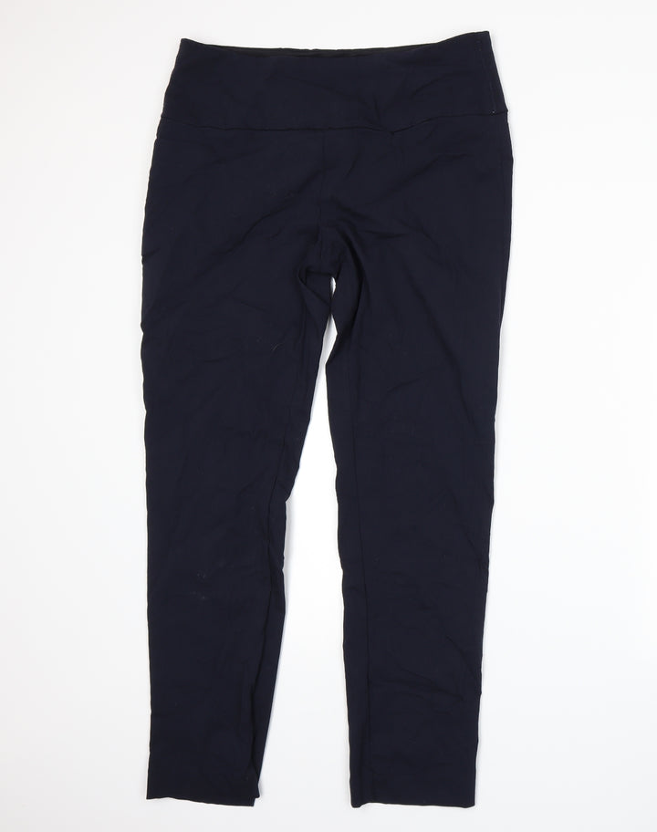 Cleo Womens Blue   Trousers  Size M L27 in