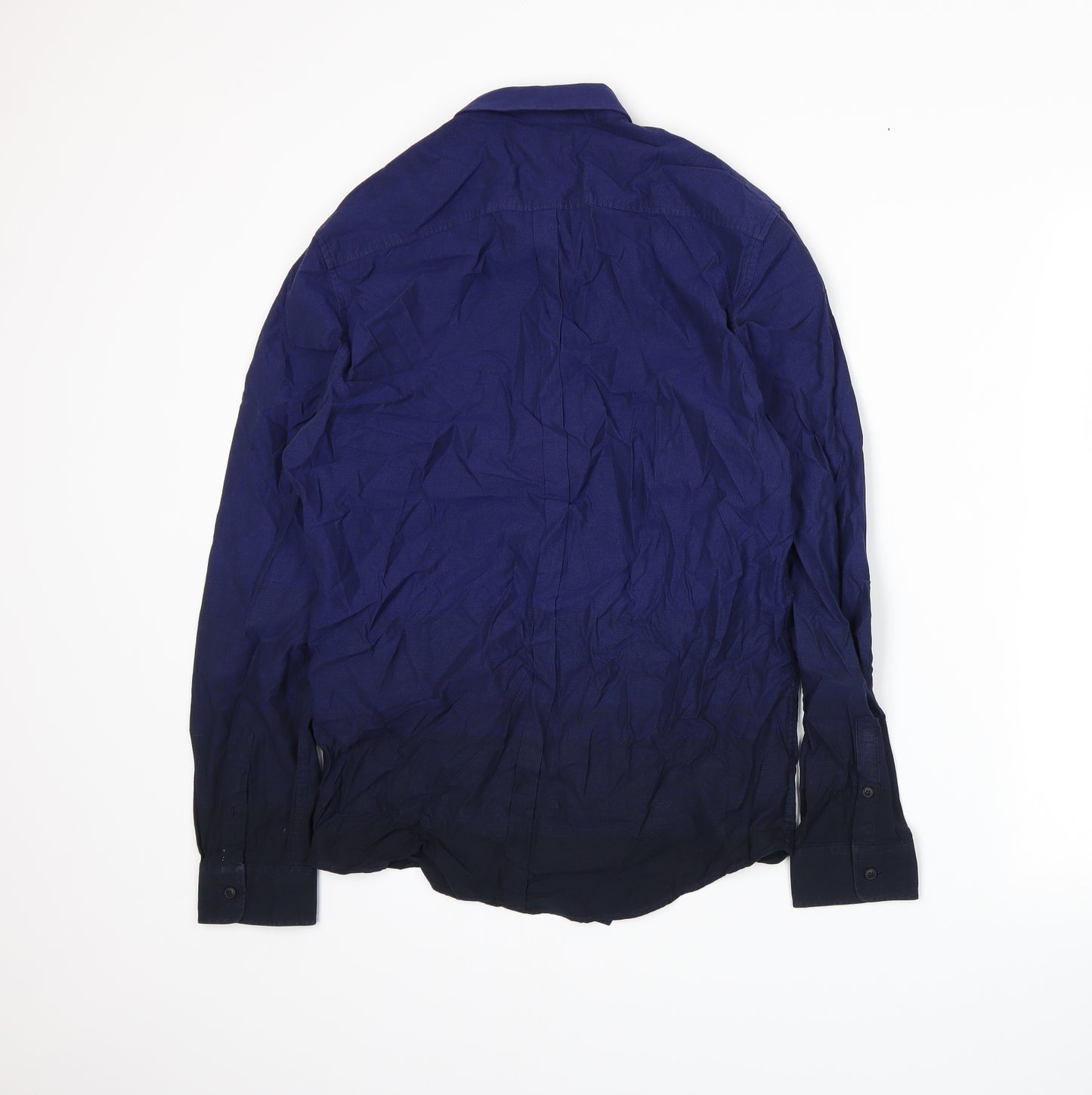 Seed Mens Blue    Button-Up Size S