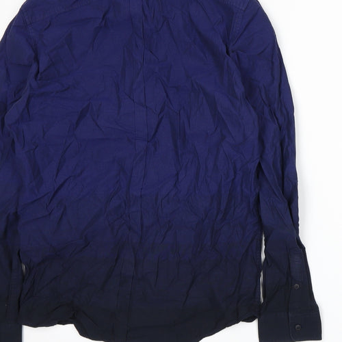 Seed Mens Blue    Button-Up Size S
