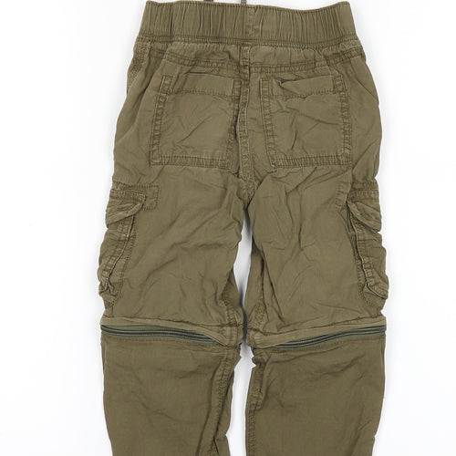 John Lewis Boys Green   Cargo Trousers Size 3 Years