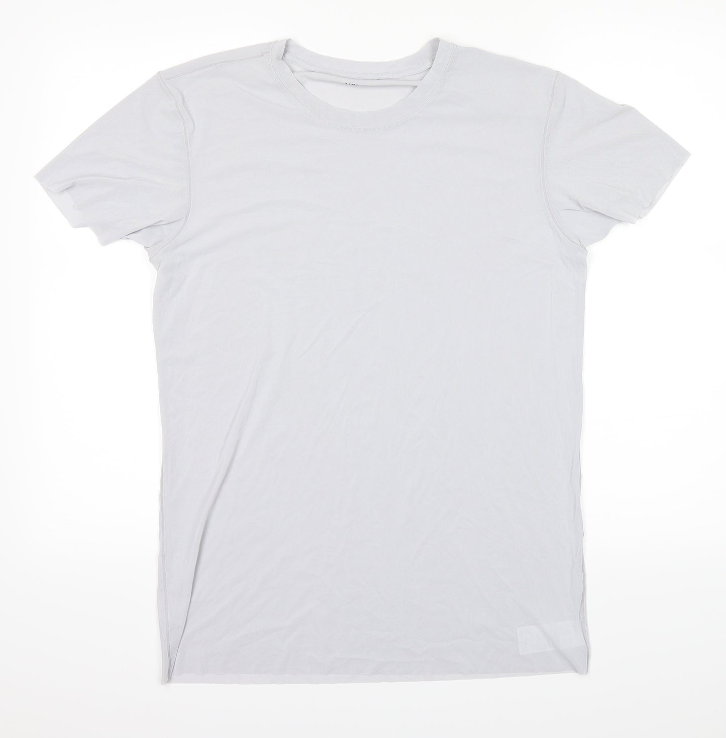 airism Mens Grey    T-Shirt Size M