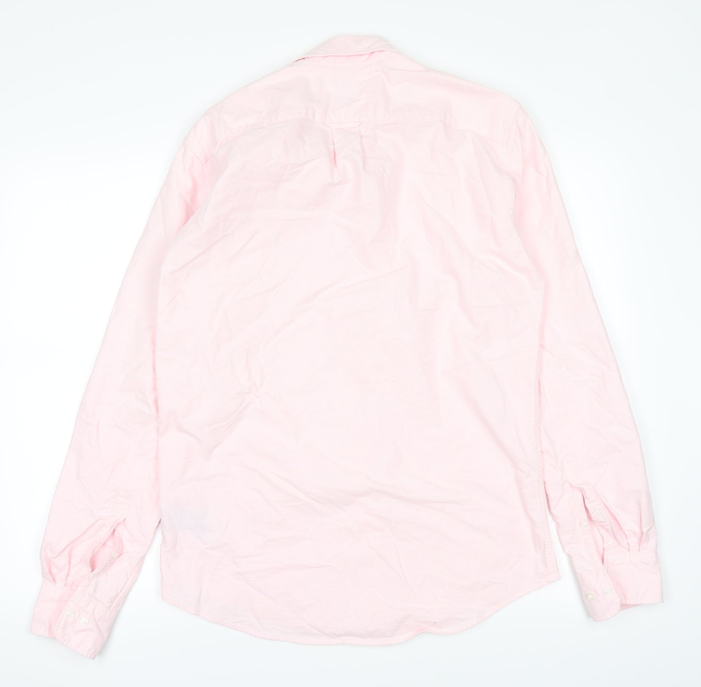 uni Mens Pink    Dress Shirt Size S