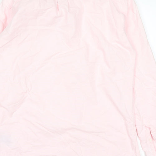 uni Mens Pink    Dress Shirt Size S
