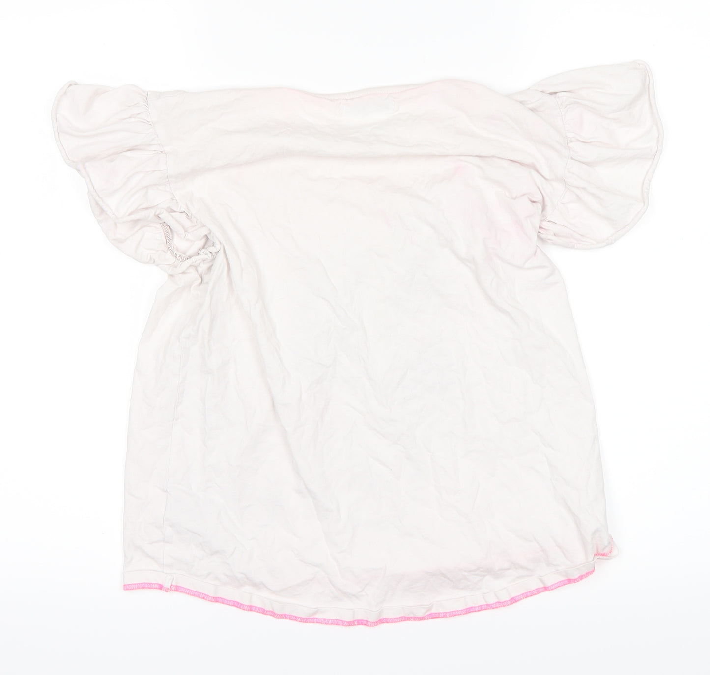 Marks and Spencer Girls White   Basic T-Shirt Size 12-13 Years