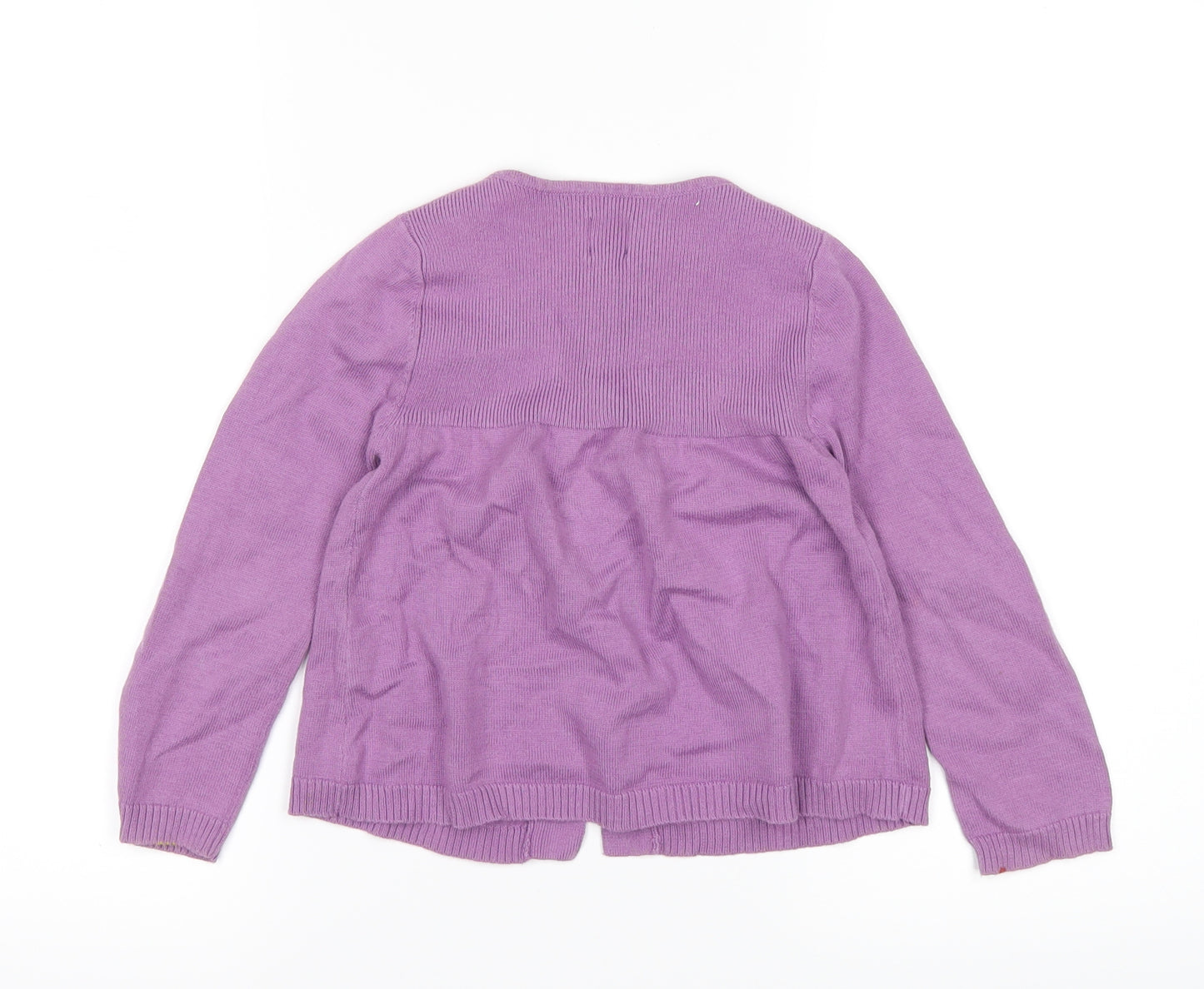 Mini Boden Girls Purple   Cardigan Jumper Size 3-4 Years