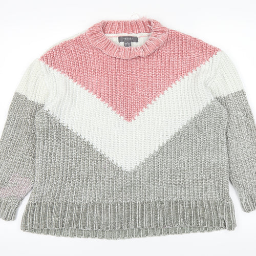 Primark Womens Pink   Pullover Jumper Size 12