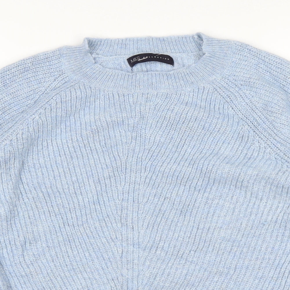 Marks and Spencer Mens Blue   Pullover Jumper Size M