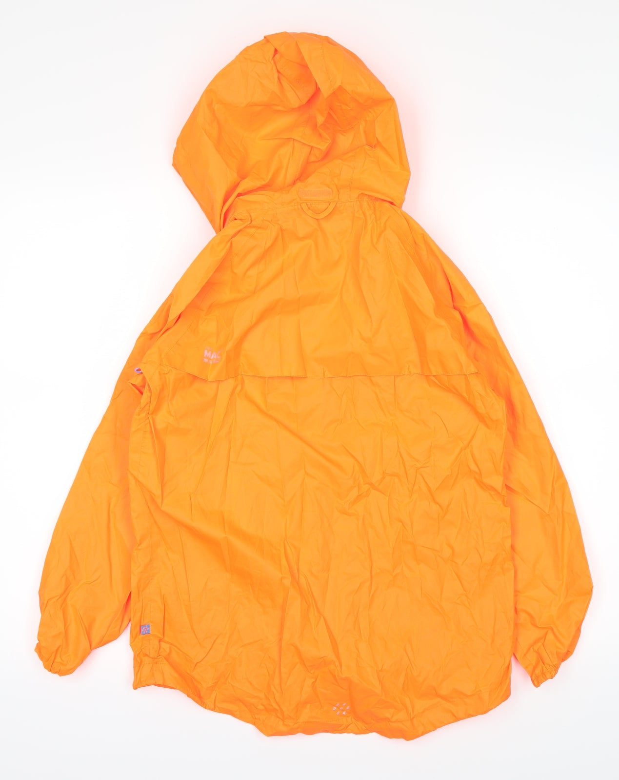 MACINASAC Boys Orange   Windbreaker Coat Size 11-12 Years  - Neon Orange