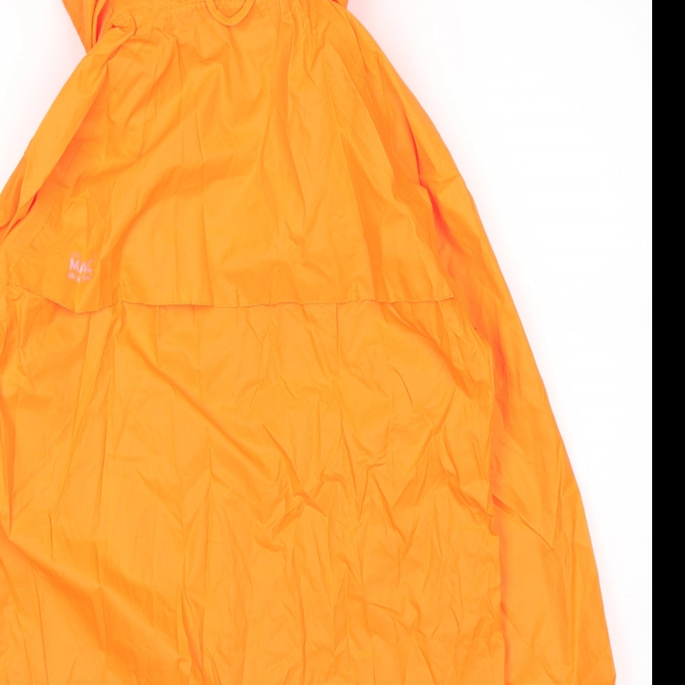 MACINASAC Boys Orange   Windbreaker Coat Size 11-12 Years  - Neon Orange