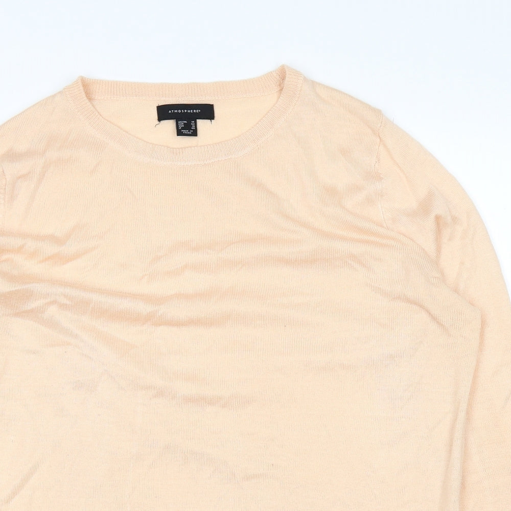 Atmosphere Womens Pink   Basic T-Shirt Size 14