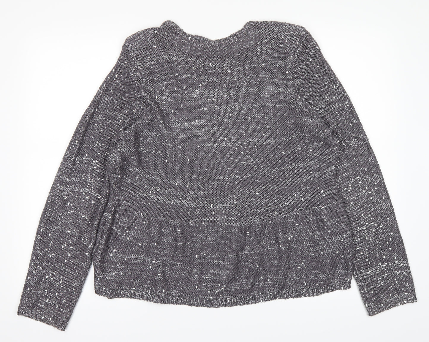 Marks and Spencer Womens Black   Cardigan Jumper Size 18