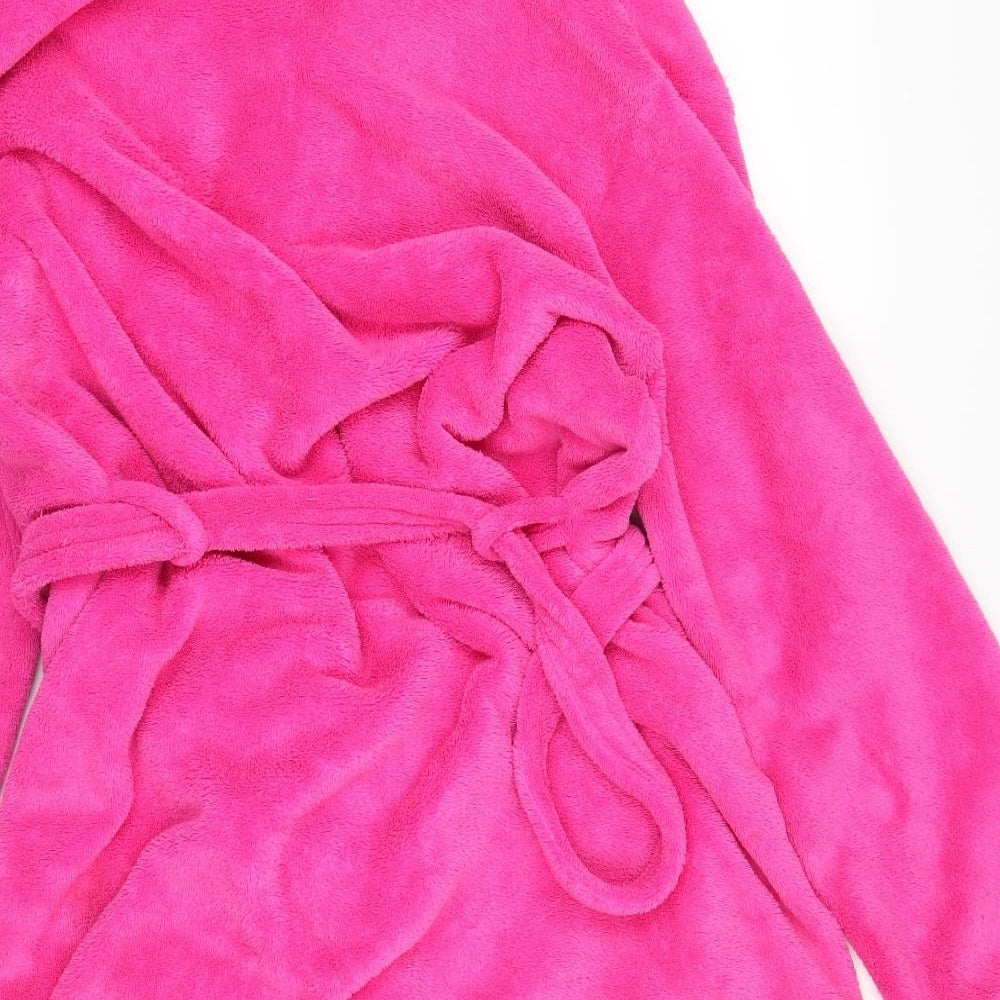 love to lounge Womens Pink   Top Robe Size M