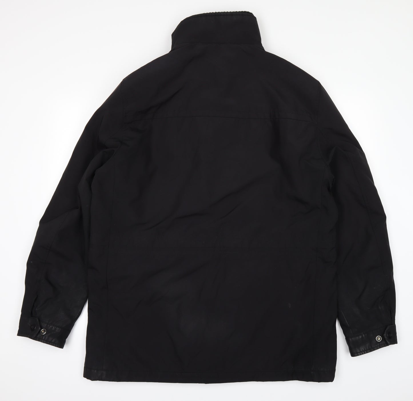 Collezione Womens Black   Bomber Jacket Coat Size L